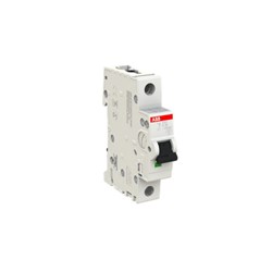 ABB S201C25 Miniature Circuit Breaker 6 kA at 230VAC 1-P 25A 230/400VAC C-Curve