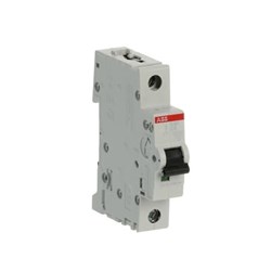 ABB S201C6 Miniature Circuit Breaker 6 kA at 230VAC 1-P 6A 230/400VAC C-Curve