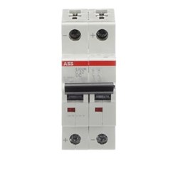 ABB S202MC32UC Miniature Circuit Breaker 10 kA at 230VAC 2-P 32A C-Curve