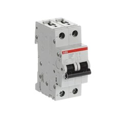 ABB S202MC50UC Miniature Circuit Breaker 10 kA at 400VAC 2-P 50A 400/415VAC C-Curve