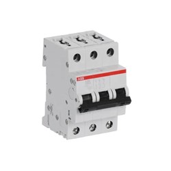 ABB S203C63 Miniature Circuit Breaker 6 kA at 400VAC 3-P 63A 400/415VAC C-Curve