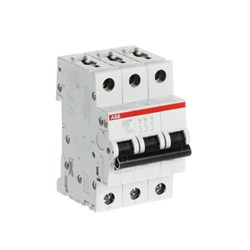 ABB S203MD10 Miniature Circuit Breaker 10 kA at 400VAC 3-P 10A 400/415VAC D-Curve