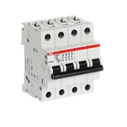 ABB S204MT-C20 Miniature Circuit Breaker 10 kA 4-P 20A 400V C-Curve