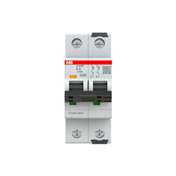 ABB S302PC4 Miniature Circuit Breaker 25 kA 2-P 4A 415VAC C-Curve