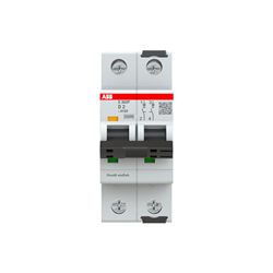 ABB S302PD2 Miniature Circuit Breaker 25 kA 2-P 2A 415VAC D-Curve
