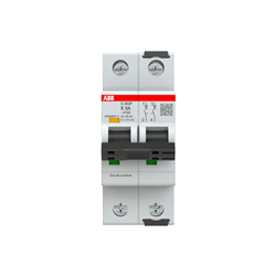 ABB S302PK8 Miniature Circuit Breaker 25 kA 2-P 8A 415VAC K-Curve