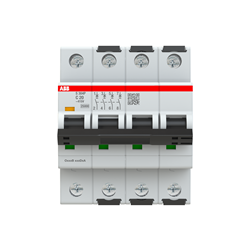 ABB S304PC40 Miniature Circuit Breaker 25 kA 4-P 40A 415VAC C-Curve