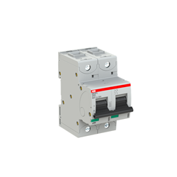 ABB S802PVSP63 High Performance Circuit breaker 5 kA 2-P 63 A 400 V For: DC Photovoltaic