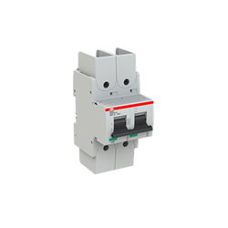 ABB 125A 2P Miniature Circuit Breaker B CURVE 50 kA RINGLUG 3MOD S802S-UCB125-R