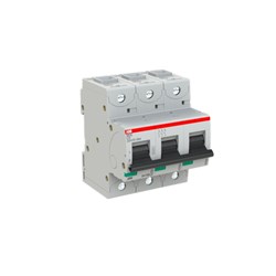ABB S803CC10 High Performance Miniature Circuit Breaker 25 kA at 400VAC 3-P 10A 230/400VAC C-Curve