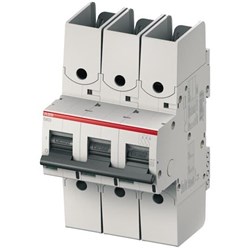 ABB S803HVK6 High Performance Miniature Circuit Breaker 4 kA at 1000VAC 3-P 6A 580/1000VAC K-Curve