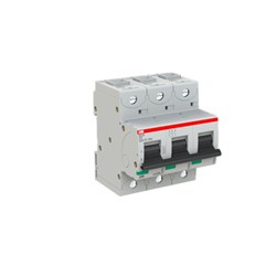 ABB S803NC25 High Performance Miniature Circuit Breaker 36 kA at 400VAC 3-P 25A 400/690VAC C-Curve