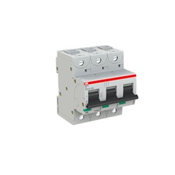 ABB S803NC6 High Performance Miniature Circuit Breaker 36 kA at 400VAC 3-P 6A 400/690VAC C-Curve
