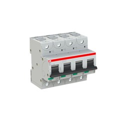 ABB S804CC25 High Performance Miniature Circuit Breaker 25 kA at 400VAC 4-P 25A 230/400VAC C-Curve