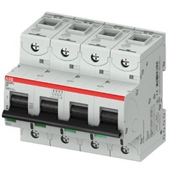ABB S804PVSP8 High Performance Miniature Circuit Breaker 5 kA 4-P 8 A 1500VDC For: DC Photovoltaic