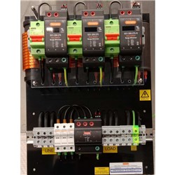 Novaris SFM3-125-200-275 Surge Filter 25kA 3 PH 125A 230VAC Panel Mount IP20