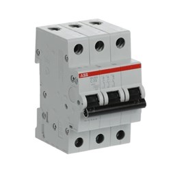 ABB SH203C20 Miniature Circuit Breaker 6 kA 3-P 20A 400/415VAC C-Curve