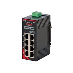 Red Lion SL-8ES-1 Ethernet Unmanaged Switch NT24k (8) 10/100BaseTX RJ45 -Port