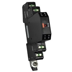 Novaris SL2-36 Signal Surge Protection With Base and Alarm Output 10kA 20kA 34VDC Screw Cage TS35 IP20
