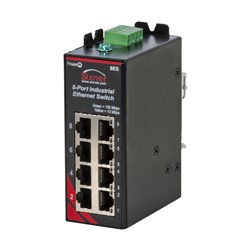 Red Lion SLX-8ES-1 Unmanaged Industrial Ethernet Switch NT24k