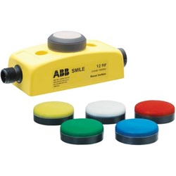 ABB SMILE.12RF Reset Button 40mm W For: Adam DYN-Reset M12-5 Adam OSSD-Reset M12-5