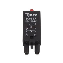 IDEC SQ9Z-LR RC Plug-In Module For: DIN Mount 110-Sockets