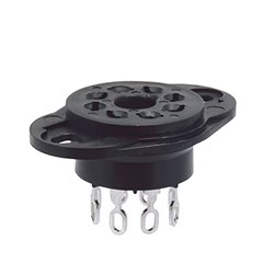 IDEC SR2P-51 Through Panel Mount Socket 300V Solder Terminal Panel Mount