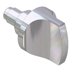 Elsteel SSKL60295 Knob Lock Stainless Steel For Stainless Steel Enclosures