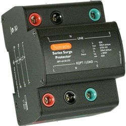 Novaris SSP1-63-50-275 Surge Protector 15kA 1 PH 63A 50kA 230VAC TS35 Panel Mounting Metal IP20