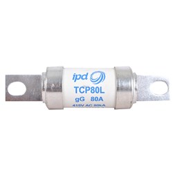 IPD TCP100M160L Fuse Link 160A 415VAC Offset Slotted Bolted Tag 80kA 94mm gM