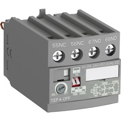 ABB TEF4-OFF Frontal Electronic Timer 24-240VAC/DC