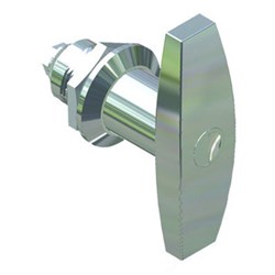 IPD THLC12131 T Handle Lock Keyed Lock Chrome-Plated For: Instant Panels Chrome Coated