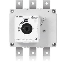 Telergon TLB4004P/SE Enclosed Load Break Switch Mild Steel IP65 400A 4-P