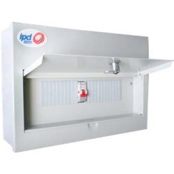 IPD TLC24P-CL001 TCL Metal Load Centre with Keylock 24 -Module IP40