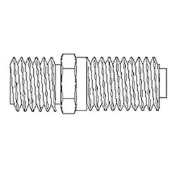 Red Lion TMPACC01 Spring Loaded Fitting Stainless Steel For: Temperature Probes