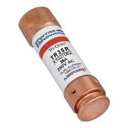 Mersen TR35R Time Delay Current-Limiting Fuse 35A 250VAC/DC 21mmDia 76mm L Class RK5 200kA Clip Mount Ferrule