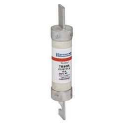 Mersen TR90R Time Delay Current-Limiting Fuse 90A 250VAC/DC 27mmDia 99mm L Class RK5 200kA Clip Mount Blade