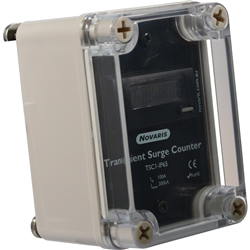 Novaris TSC1-IP65 Transient Surge Counter 100A 200kA Clamp Mount IP67
