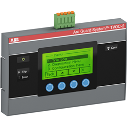 ABB TVOC-2-COM Arc Guard System Main Unit Screw Terminal For: TVOC-2