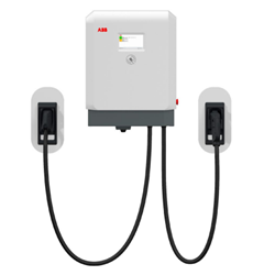 ABB TWBCE24CJ77M00 DC EV Charger Wallbox 3 Ph 40 A 24 kW 7m L Cable For: CHADEMO/CCS2