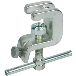 DEHN UEK30SKN Universal Earthing Clamp W/Tommy Bar 30mm 30mm Fixed Ball Point Copper Alloy