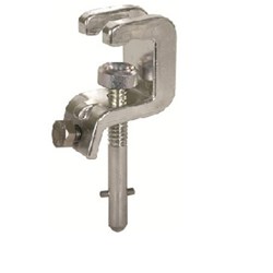 DEHN UK25SQ Universal Clamp W/T-Pin Shaft 10mm 5mm 20/25mm Fixed Ball Point Copper Alloy