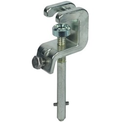 DEHN UK30SQL Universal Clamp W/T-Pin Shaft 30mm 25/30mm Fixed Ball Point Copper Alloy