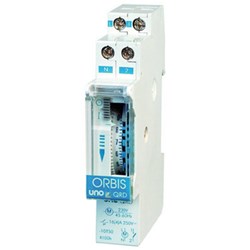 Orbis UNO-QRS-230VAC Analog Time Switch 1NO 230VAC 16A Screw Terminal