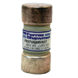 MERSEN FUSE LINK 63A 660V 27*60MM FOR SEMICONDUCTOR PROTECTION WITH TRIP INDICATOR V076309