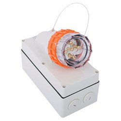 IPD W66AI550 Appliance Inlet 5 Round-Pin 3-Ph 50A 500VAC/DC IP66 Polycarbonate