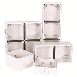 IPD W66B1S Modular Back Box IP66
