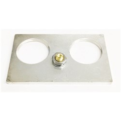IPD W66BGP Gland Plate For: B1 and B2 Box