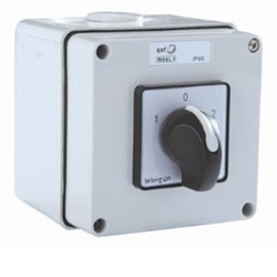 IPD W66CO225 Changeover and Reversing Switch 25A 500VAC/DC IP65 2-P