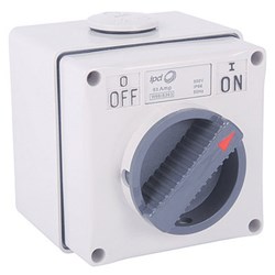 IPD W66IS363 Motor Rated Isolating Switch 3-P 63A 500VAC/DC IP66 Polycarbonate